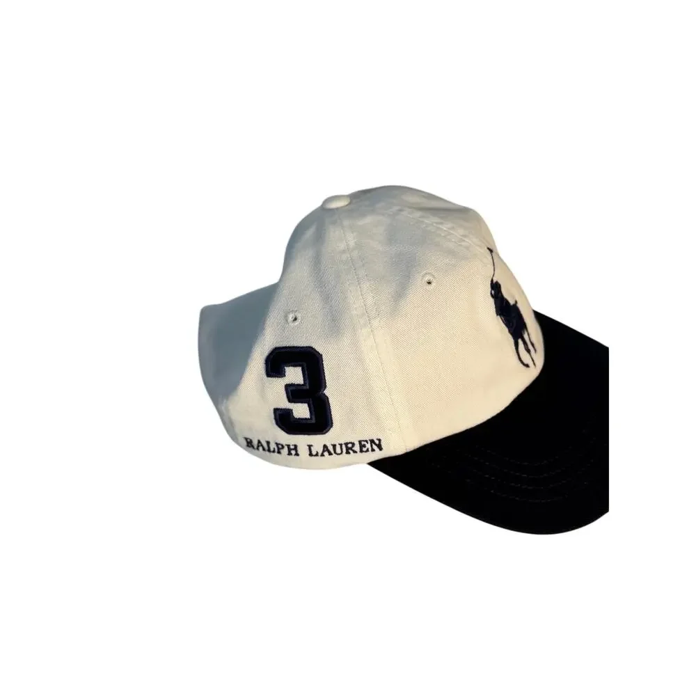 Polo Ralph Lauren Big Pony 20th Anniversary “SQ 3 RL” Hat – White
